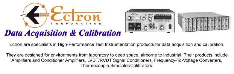 Ectron Instrumentation for Data Acquisition and Calibration