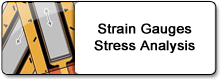 strain gauges
stress analysis