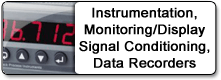 instrumentation
monitoring / display
signal conditioning