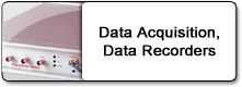 data acquisition
	  data acquisition systems
	  data loggers